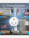 Gosund Set of 2 13A WiFi Smart Plugs - Works with Alexa & Google Home Smart Home - Image 8